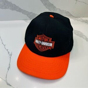 Harley-Davidson Men’s Embroidered Logo Adjustable Baseball Cap